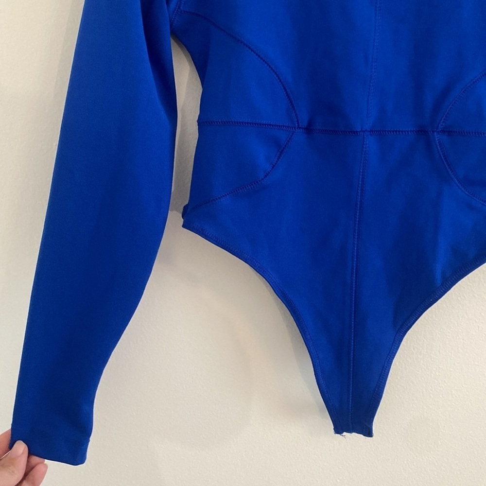 The Giving Movement Long Sleeve Royal Blue Softskin Bodysuit Size Medium — image 2 of 6